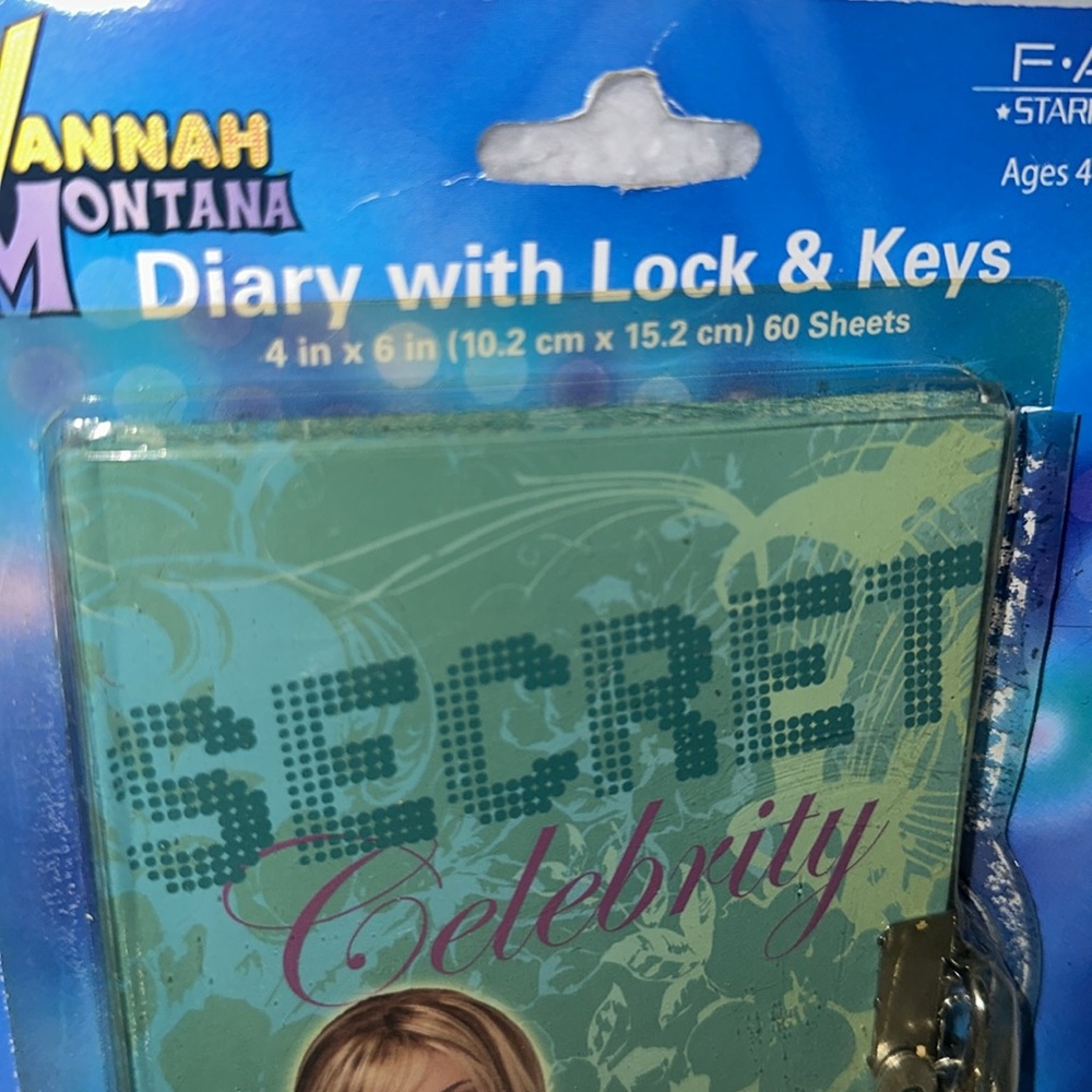 Disney Hannah Montana POP STAR Secret Celebrity Diary W/ Lock and Keys Journal - Picture 9 of 13